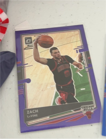 2020-21 Panini Donruss Optic #116 Zach LaVine — front