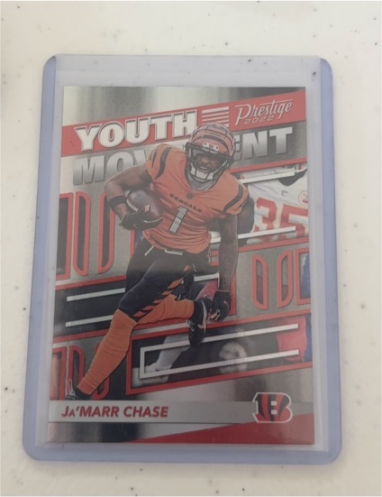 2022 Panini Prestige Youth Movement #YM-2 Ja'Marr Chase — front
