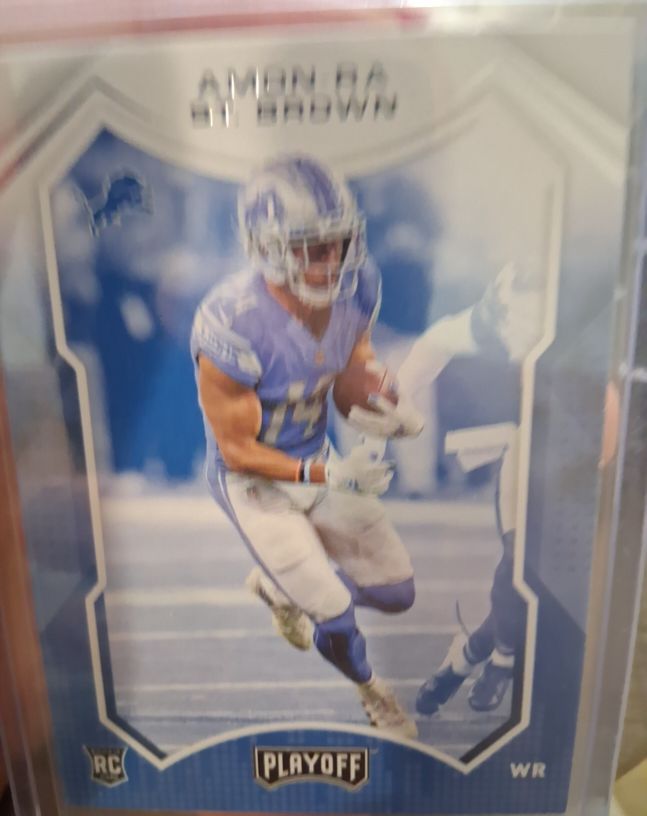2021 Panini Playoff #70 Amon-Ra St. Brown — front