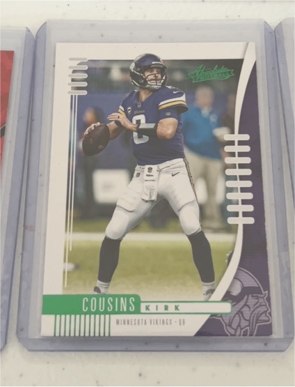 2019 Panini Absolute #67 Kirk Cousins — front