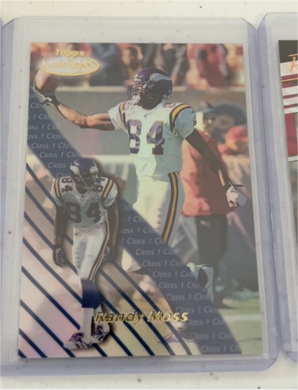 2000 Topps Gold Label Class 1 #77 Randy Moss — front