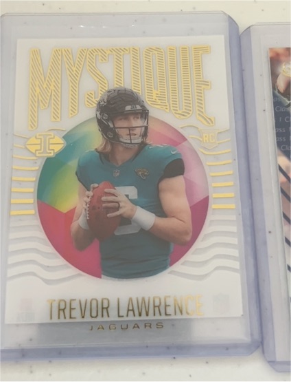 2021 Panini Illusions Mystique #MY-1 Trevor Lawrence — front
