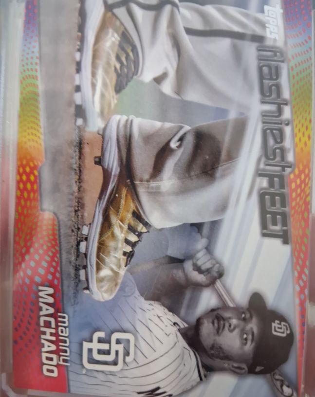 2022 Topps #FF-3 Manny Machado Flashiest Feet — front