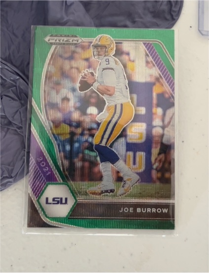 2021 Panini Prizm Draft Picks #3 Joe Burrow — front