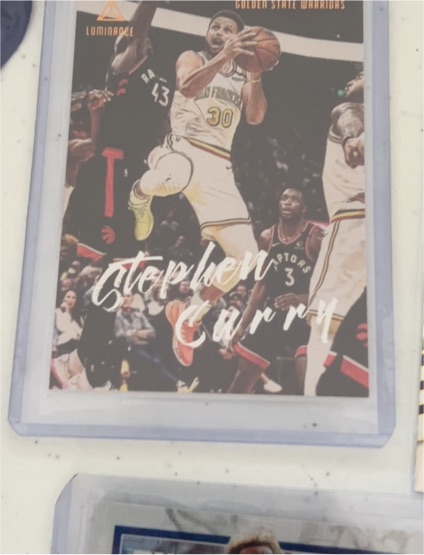 2019-20 Panini Chronicles Luminance #151 Stephen Curry — front