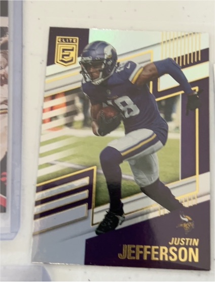 2022 Panini Donruss Elite #25 Justin Jefferson — front