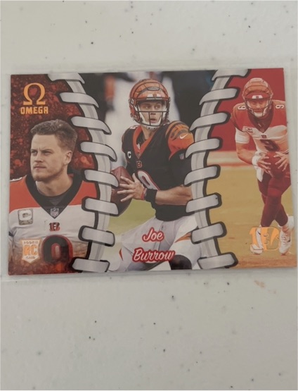 2020 Panini Chronicles Omega #O-1 Joe Burrow — front