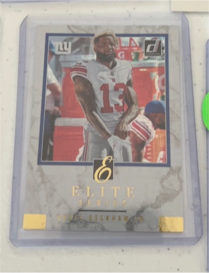 2018 Panini Donruss The Elite Series Odell Beckham Jr #ES-22 — front