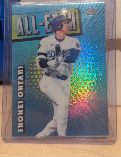 2025 Topps Chrome #CAE-1 Shohei Ohtani All-Etch Insert — front