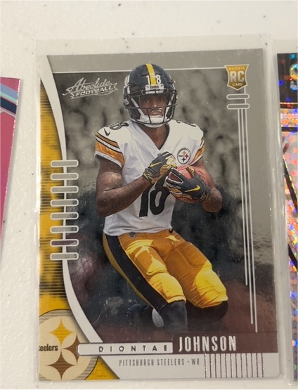 2019 Panini Absolute #113 Diontae Johnson — front