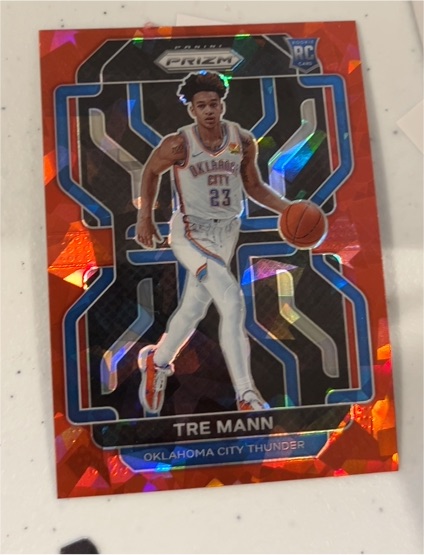 2021-22 Panini Prizm #274 Tre Mann — front