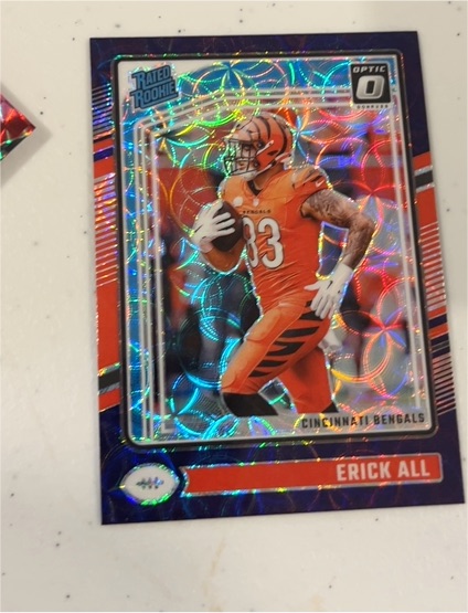 2024 Panini Donruss Optic Rated Rookie Erick All — front