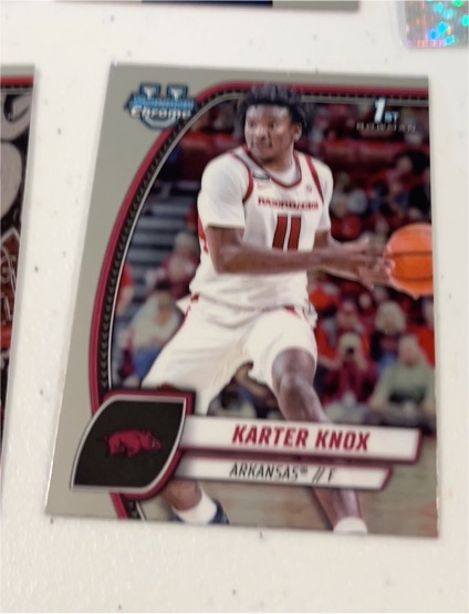 2024-25 Bowman University Chrome #41 Karter Knox — front
