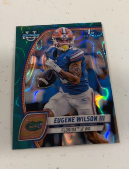2024 Bowman Chrome University #74 Eugene Wilson III — front