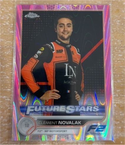 2022 Topps Chrome Formula 1 Future Stars #88 Clément Novalak — front