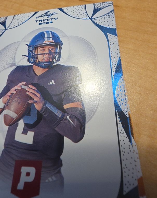 2023 Leaf Trinity #103 Football Player — front
