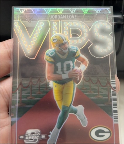 2024 Panini Contenders Optic VIPS #Jordan Love — front