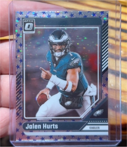 2024 Donruss Optic #158 Jalen Hurts — front