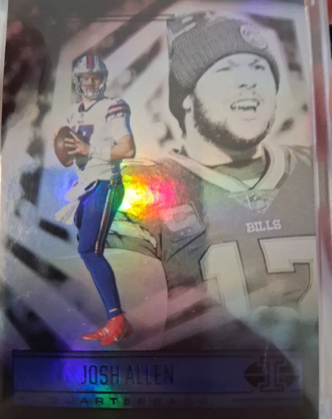 2021 Panini Illusions #57 Josh Allen Buffalo Bills — front