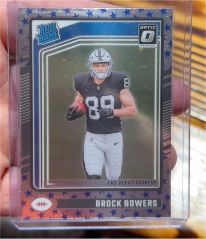 2024 Panini Donruss Optic #215 Brock Bowers — front