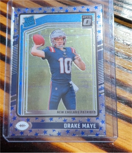 2024 Panini Donruss Optic #229 Drake Maye Rated Rookie — front