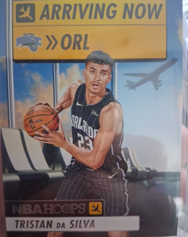 2024-25 Panini NBA Hoops Arriving Now #16 Tristan Da Silva — front