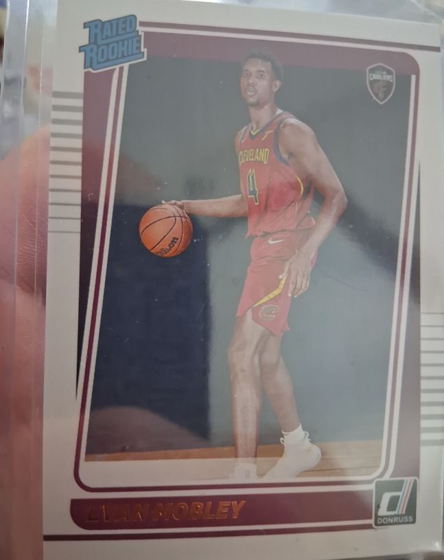 2021-22 Donruss #225 Evan Mobley Rated Rookie — front