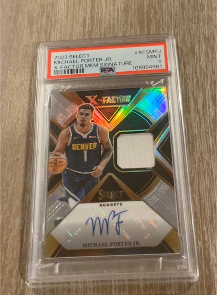 2023 Panini Select #XFSMPJ Michael Porter Jr. — front