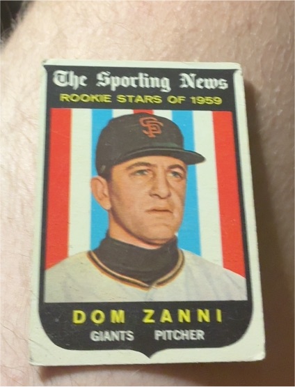 1959 Topps #145 Dom Zanni — front