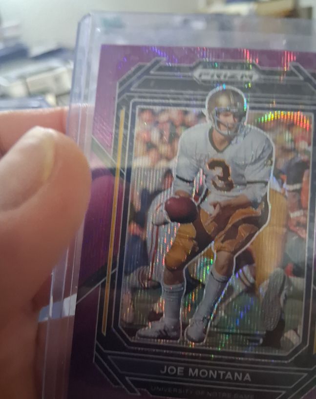 2023 Panini Prizm Draft Picks #54 Joe Montana — front