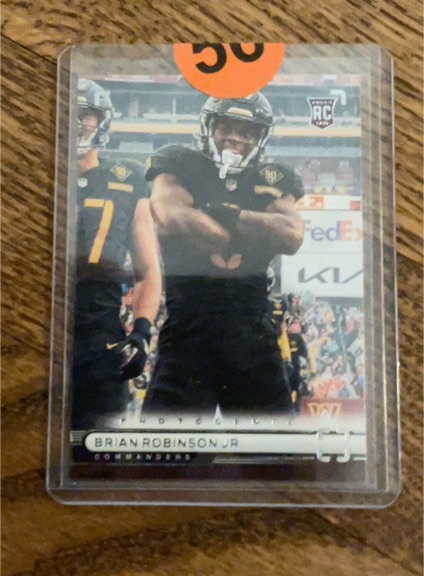 2022 Panini Chronicles Photogenic #PH-32 Brian Robinson Jr. — front