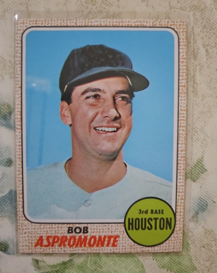 1968 Topps #95 Bob Aspromonte — front