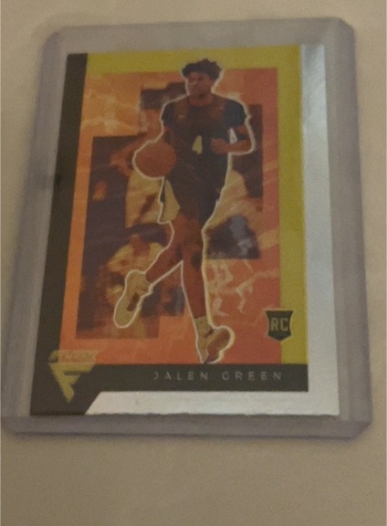 2021 Panini Chronicles Flux Draft Picks #229 Jalen Green — front