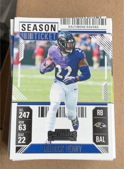 2024 Panini Contenders #9 Derrick Henry — front