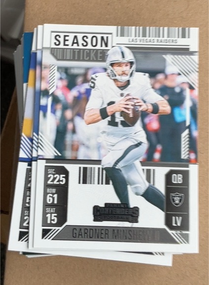 2024 Panini Contenders Season Ticket #53 Gardner Minshew II — front