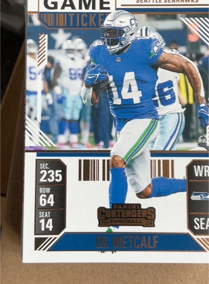 2024 Panini Contenders #91 DK Metcalf — front