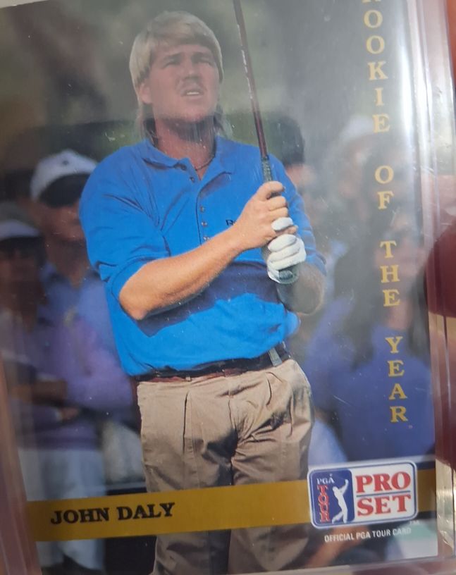 1992 Pro Set #187 John Daly — front