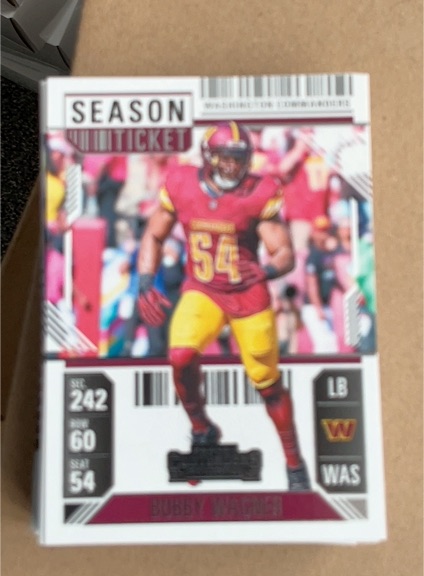 2024 Panini Contenders Season Ticket #242 Bobby Wagner — front