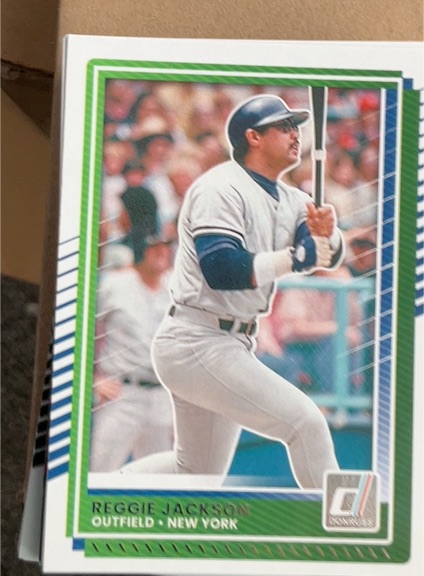 2025 Panini Donruss #75 Reggie Jackson — front