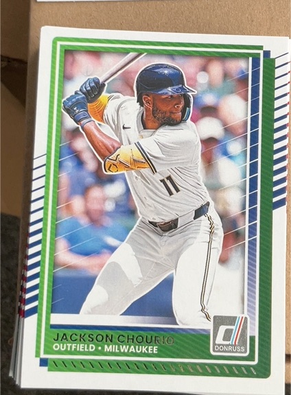 2025 Donruss #99 Jackson Chourio — front