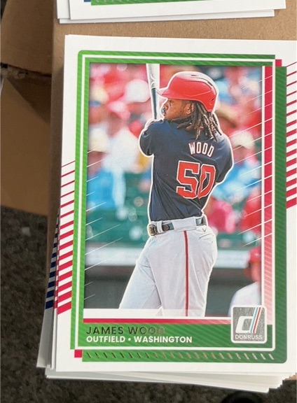 2025 Donruss #41 James Wood — front