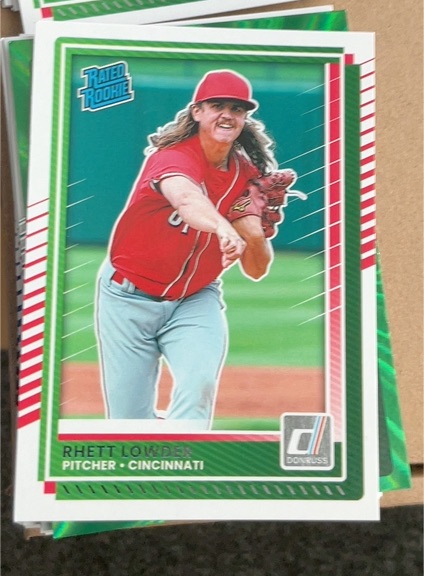 2025 Donruss #74 Rhett Lowder — front
