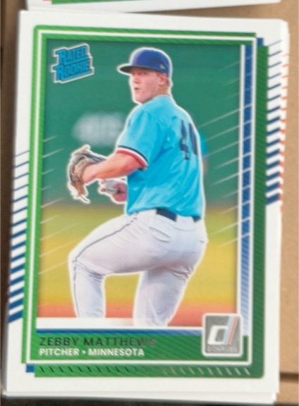 2025 Donruss #81 Zebby Matthews — front