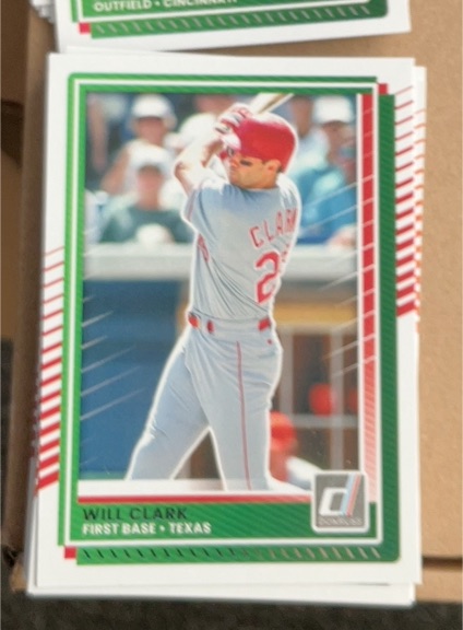 2025 Donruss #64 Will Clark — front