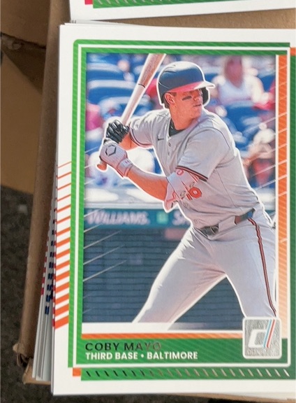 2025 Donruss #5 Coby Mayo — front