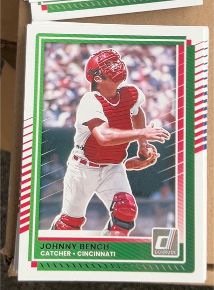 2025 Donruss #46 Johnny Bench — front