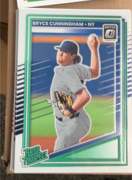 2025 Donruss Optic #137 Bryce Cunningham — front