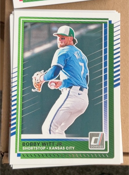 2025 Donruss #27 Bobby Witt Jr. — front