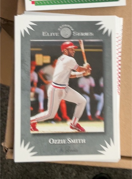 2025 Donruss Elite Series #1 Ozzie Smith — front