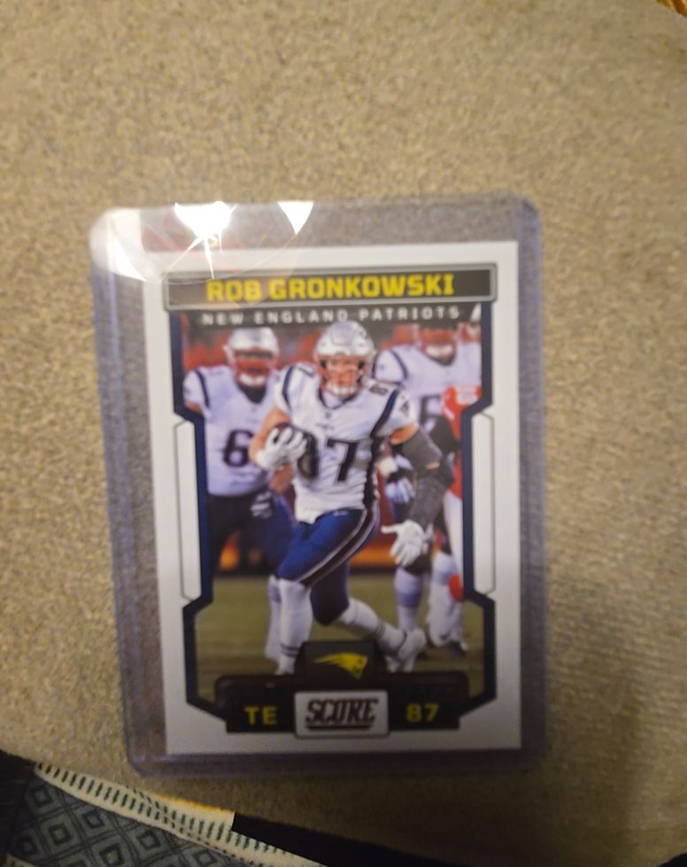 2023 Panini Score #286 Rob Gronkowski — front